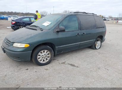 2000 PLYMOUTH VOYAGER SE Green  Flexible Fuel 2P4GP45G8YR573104 photo #3