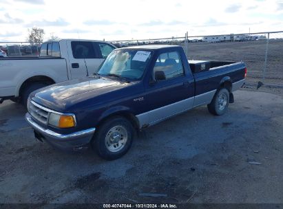 1996 FORD RANGER Dark Blue  Gasoline 1FTCR10A1TPB13873 photo #3