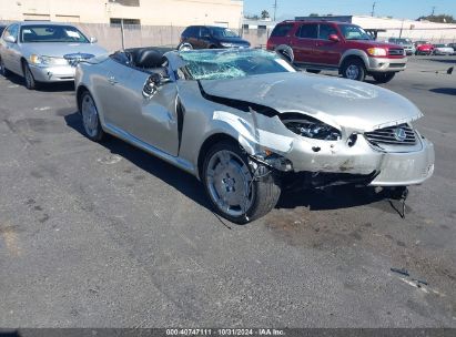 2002 LEXUS SC 430 Silver  Gasoline JTHFN48Y520018640 photo #1