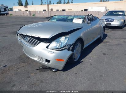 2002 LEXUS SC 430 Silver  Gasoline JTHFN48Y520018640 photo #3