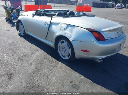 2002 LEXUS SC 430 Silver  Gasoline JTHFN48Y520018640 photo #4