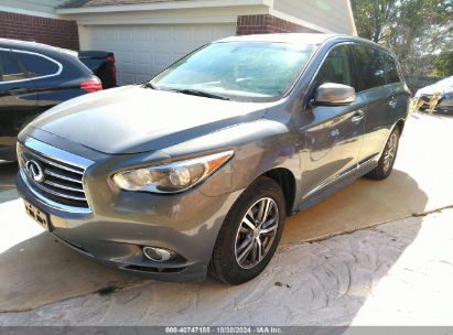 2017 INFINITI QX60 Gray  Gasoline 5N1DL0MN4HC510484 photo #3