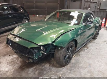 2022 FORD MUSTANG GT PREMIUM Green  Gasoline 1FATP8FF4N5149580 photo #3