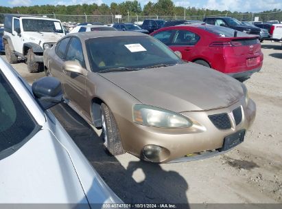 2004 PONTIAC GRAND PRIX GT1 Gold  Gasoline 2G2WP522341193809 photo #1