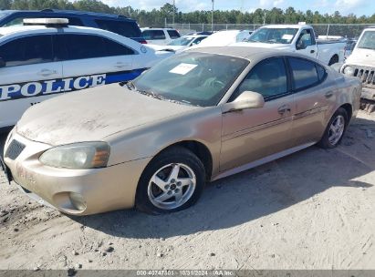 2004 PONTIAC GRAND PRIX GT1 Gold  Gasoline 2G2WP522341193809 photo #3