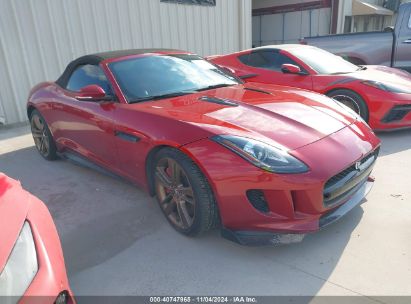 2014 JAGUAR F-TYPE V8 S Red  Gasoline SAJWA6GL3EMK00284 photo #1