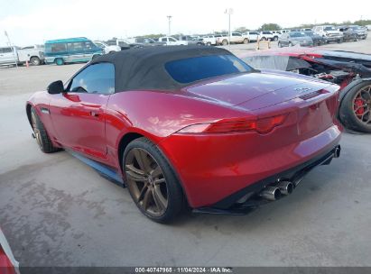 2014 JAGUAR F-TYPE V8 S Red  Gasoline SAJWA6GL3EMK00284 photo #4