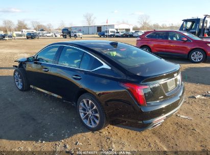 2021 CADILLAC CT5 PREMIUM LUXURY Black  Gasoline 1G6DT5RK5M0106589 photo #4