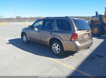 2003 OLDSMOBILE BRAVADA Gold  Gasoline 1GHDT13S232135902 photo #4