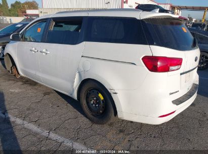 2015 KIA SEDONA LX White  Gasoline KNDMB5C10F6062419 photo #4