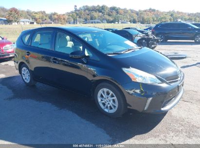 2014 TOYOTA PRIUS V TWO Black  Hybrid JTDZN3EU8EJ001405 photo #1