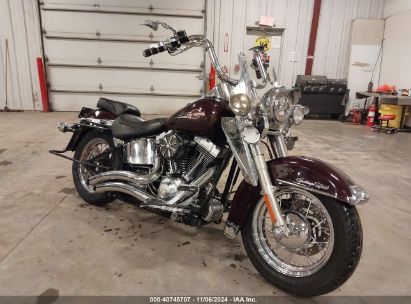 2007 HARLEY-DAVIDSON FLSTC Maroon  Other 1HD1BW5167Y068963 photo #1