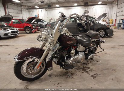 2007 HARLEY-DAVIDSON FLSTC Maroon  Other 1HD1BW5167Y068963 photo #3