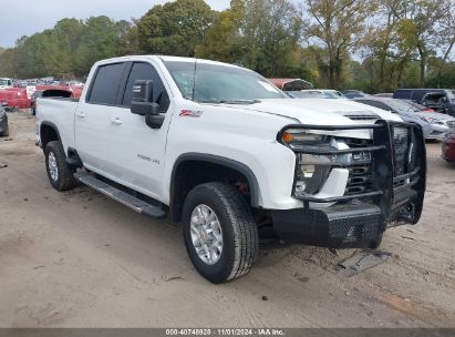 2022 CHEVROLET SILVERADO 2500HD 4WD  STANDARD BED LT White  Diesel 1GC1YNEY8NF289058 photo #1