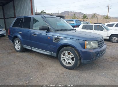 2006 LAND ROVER RANGE ROVER SPORT HSE Blue  Gasoline SALSF25446A918487 photo #1