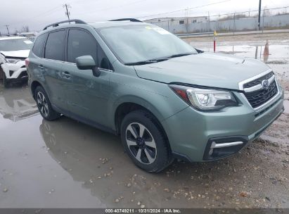 2017 SUBARU FORESTER 2.5I LIMITED Green  Gasoline JF2SJARC3HH557492 photo #1