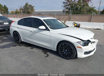 2013 BMW 328I White  Gasoline WBA3A5C50DF353966 photo #1