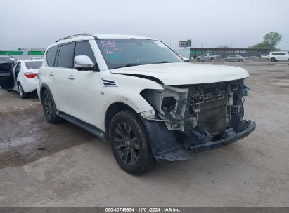 2017 NISSAN ARMADA PLATINUM White  Gasoline JN8AY2ND4H9010031 photo #1