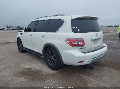 2017 NISSAN ARMADA PLATINUM White  Gasoline JN8AY2ND4H9010031 photo #4