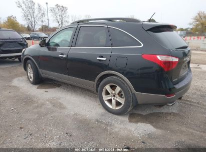 2011 HYUNDAI VERACRUZ LIMITED Black  Gasoline KM8NU4CC1BU153730 photo #4