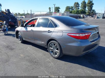 2017 TOYOTA CAMRY SE Gray  Gasoline 4T1BF1FK7HU636971 photo #4