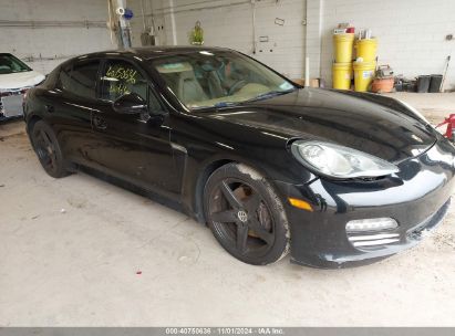 2011 PORSCHE PANAMERA 4 Black  Gasoline WP0AA2A71BL011955 photo #1