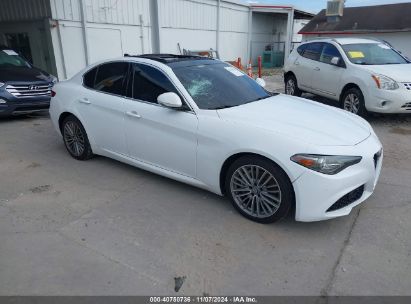 2018 ALFA ROMEO GIULIA TI LUSSO RWD White  Gasoline ZARFAECN6J7594197 photo #1