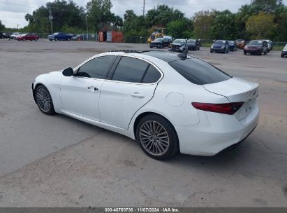 2018 ALFA ROMEO GIULIA TI LUSSO RWD White  Gasoline ZARFAECN6J7594197 photo #4