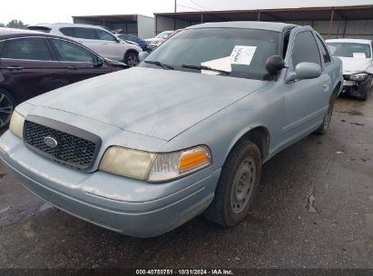 2011 FORD CROWN VICTORIA POLICE INTERCEPTOR Teal  Flexible Fuel 2FABP7BV2BX144407 photo #3