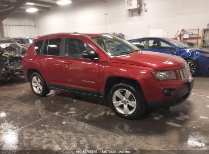 2015 JEEP COMPASS SPORT Red  Gasoline 1C4NJDBB4FD240355 photo #1