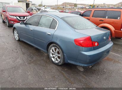 2005 INFINITI G35 Blue  Gasoline JNKCV51E15M225063 photo #4