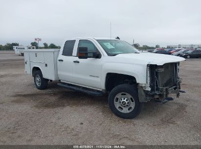 2019 CHEVROLET SILVERADO 2500HD WT White  Flexible Fuel 2GB2CREG4K1218769 photo #1