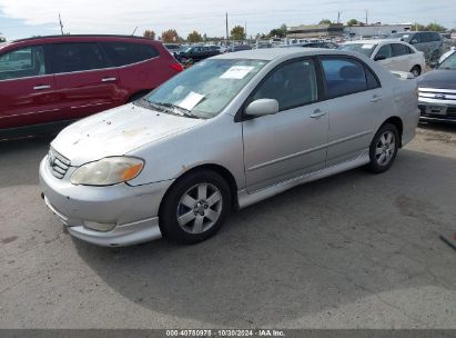 2004 TOYOTA COROLLA S Gray  Gasoline 1NXBR32E64Z248577 photo #3