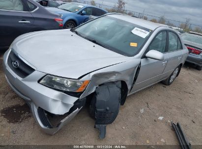 2007 HYUNDAI SONATA GLS Silver  Gasoline 5NPET46C77H264366 photo #3