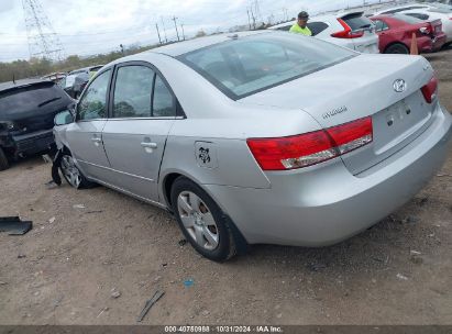 2007 HYUNDAI SONATA GLS Silver  Gasoline 5NPET46C77H264366 photo #4