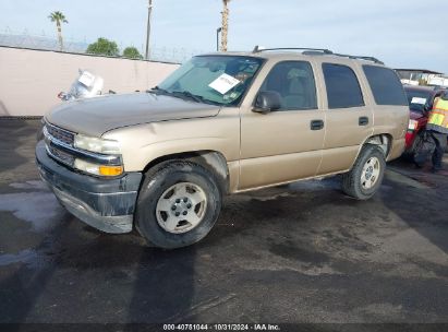 2006 CHEVROLET TAHOE LS Gold  Gasoline 1GNEC13V96J120691 photo #3