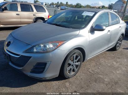 2010 MAZDA MAZDA3 I TOURING Silver  Gasoline JM1BL1SG4A1203209 photo #3