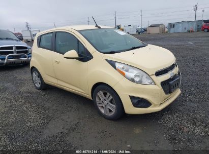 2014 CHEVROLET SPARK 1LT AUTO Yellow  Gasoline KL8CD6S93EC428532 photo #1