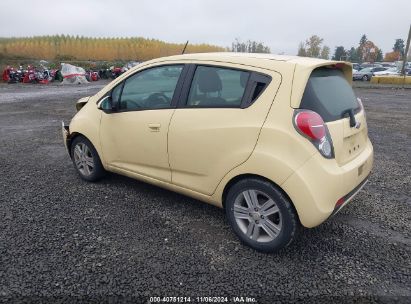 2014 CHEVROLET SPARK 1LT AUTO Yellow  Gasoline KL8CD6S93EC428532 photo #4