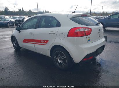 2012 KIA RIO5 LX White  Gasoline KNADM5A32C6068441 photo #4