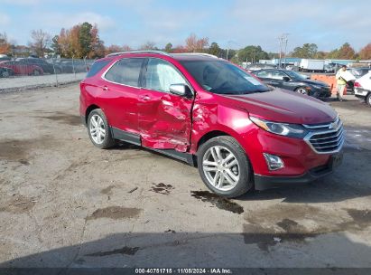 2020 CHEVROLET EQUINOX AWD PREMIER 2.0L TURBO Red  Gasoline 2GNAXYEX0L6251981 photo #1