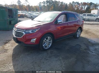 2020 CHEVROLET EQUINOX AWD PREMIER 2.0L TURBO Red  Gasoline 2GNAXYEX0L6251981 photo #3