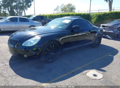 2003 LEXUS SC 430 Black  Gasoline JTHFN48Y130042628 photo #3