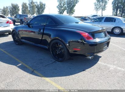 2003 LEXUS SC 430 Black  Gasoline JTHFN48Y130042628 photo #4