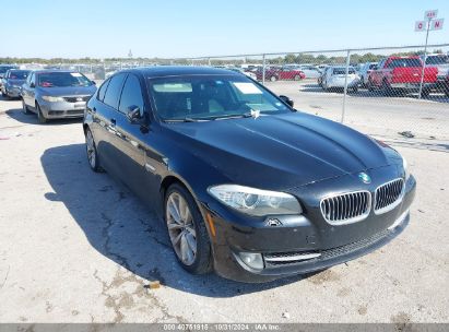 2011 BMW 535I Black  Gasoline WBAFR7C51BC607751 photo #1