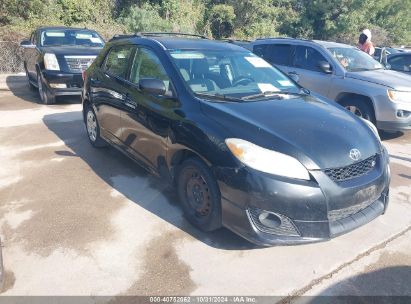 2009 TOYOTA MATRIX S Black  Gasoline 2T1KE40E69C014386 photo #1