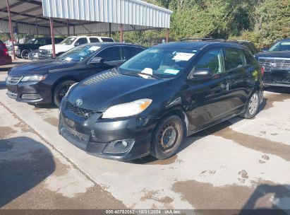 2009 TOYOTA MATRIX S Black  Gasoline 2T1KE40E69C014386 photo #3