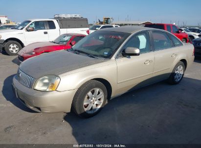 2005 MERCURY MONTEGO LUXURY Gold  Gasoline 1MEFM40135G606677 photo #3