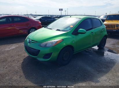 2011 MAZDA MAZDA2 SPORT Green  Gasoline JM1DE1HY7B0128953 photo #3