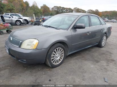 2005 MERCURY MONTEGO PREMIER Gray  Gasoline 1MEHM43175G605911 photo #3